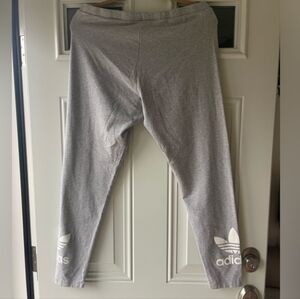 Gray Adidas XL Cotton Leggings